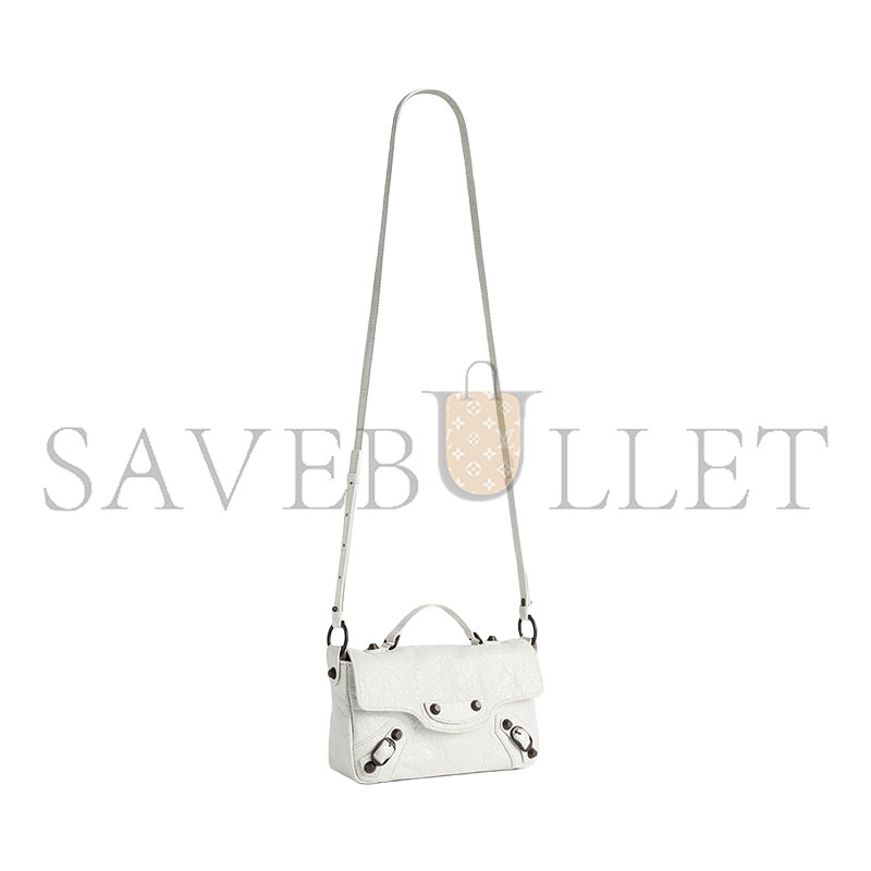 Ba1en*iaga THE LE CITY NANO FLAP BAG 8658572ABEK9001 (19.5*17*12cm)